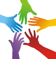 Teamwork vector image