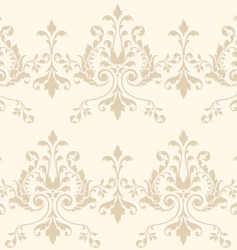 Damask wallpaper vector image