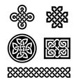 Celtic knots patterns - vector image
