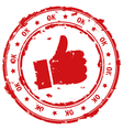 Ok hand vector image