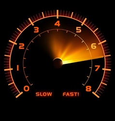Speedometer vector image
