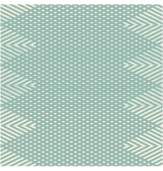 Zig zag pattern with triangles vector image