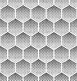 Halftone Seamless Pattern Halftone Seamless Pattern vector image