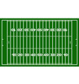 American football field American football field vector image