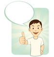 Thumbs Up Man vector image