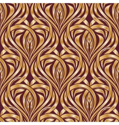 Seamless wallpaper vector image