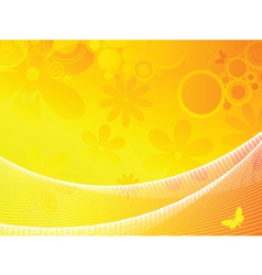 Summer background vector image