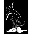 Vector illustration of funky abstract beautiful fl vector image