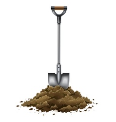 Shovel tool for gardening vector image