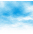 Cloud background vector image