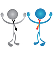 Happy friends Happy friends vector image