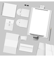 Corporate template design vector image