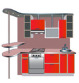 Kitchen Unit vector image