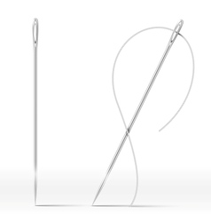 Isolated Needle vector image
