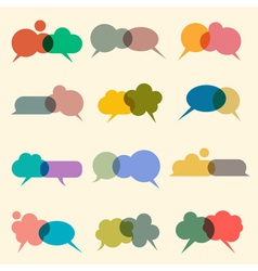 Bubbles for speech vector image
