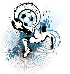 Soccer vector image