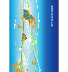 Abstract background with butterfly Abstract background with butterfly vector image