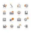 Web 20 icons vector image