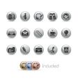 Business icons vector image