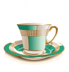 Tea cup vector image