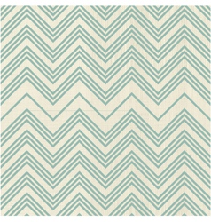 Green retro zig zag vector image