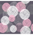 Seamless cute spring or summer floral pattern vector image