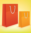 Shopping bags vector image