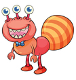 Critter on white vector image