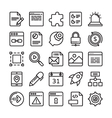 Web Design and Development Colored Icons 3 Web Design and Development Colored Icons 3 vector image