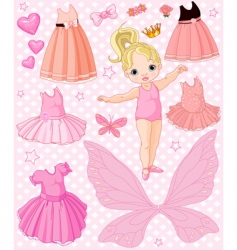 Cartoon baby vector image