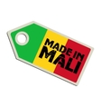 Made in Mali Made in Mali vector image