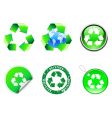 Recycle symbols vector image