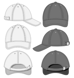 Baseball cap vector image