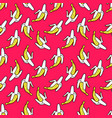 Tropic seamless pattern in cartoon trendy style vector image