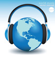 World music concept vector image