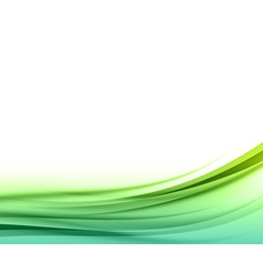 Abstract green back vector image