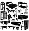 Home furniture vector image