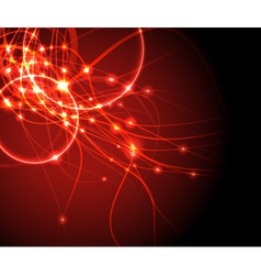 Red wire vector image