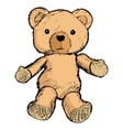 Teddy bear vector image