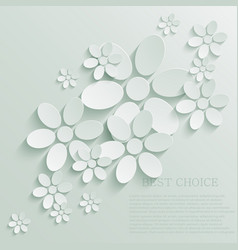 Flower background Eps10 vector image