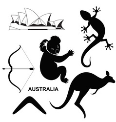 Australia vector image