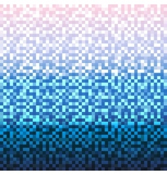 Pixel modern geometric seamless pattern ornament vector image