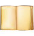 Old book vector image