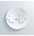 Light circle icon Eps10 vector image