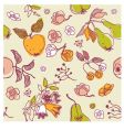 Nature seamless pattern vector image