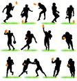 American football vector image