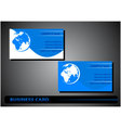Business card vector image