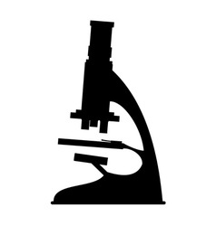 Science microscope vector image