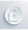 Light circle icon vector image