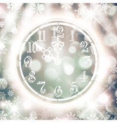 New Year Watch vector image